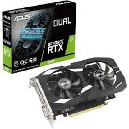 کارت گرافیک ایسوس مدل Dual GeForce RTX 3050 OC Edition 6GB
