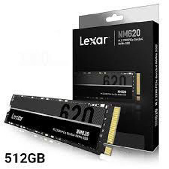 تصویر  اس اس دی اینترنال PCIe Gen3 x4 لکسار مدل NM620 ظرفیت 512 گیگابایت