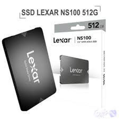 تصویر  اس اس دی اینترنال SATA III لکسار مدل NS100 ظرفیت 512 گیگابایت